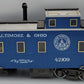 REA 42109 G Scale B & O Lighted Caboose Shell and Frame - Parts or Repair