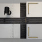 REA 42109 G Scale B & O Lighted Caboose Shell and Frame - Parts or Repair