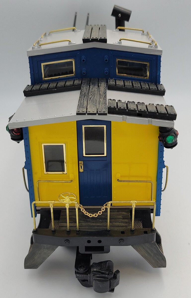 REA 42109 G Scale B & O Lighted Caboose Shell and Frame - Parts or Repair