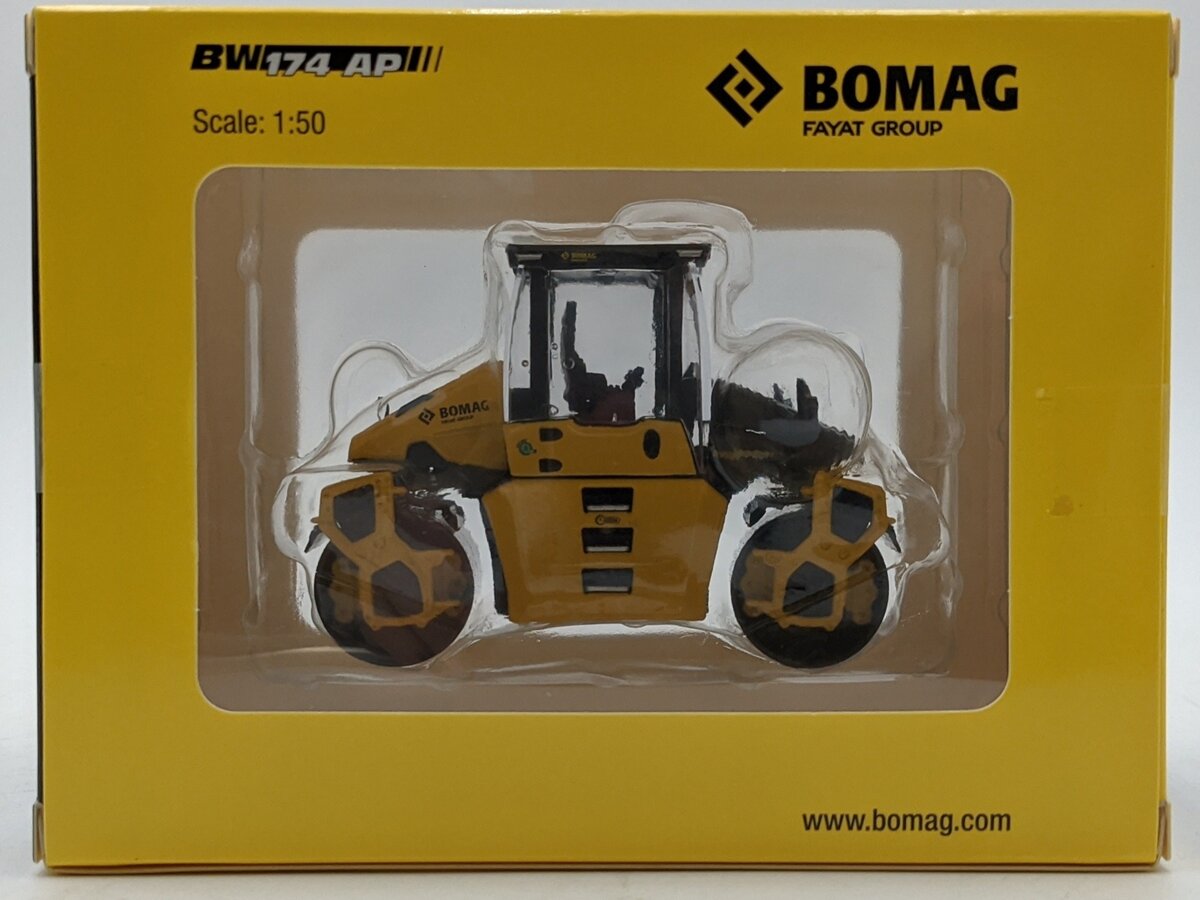 Bymo 42471 1:50 Bomag BW174AP-5 Asphalt Roller