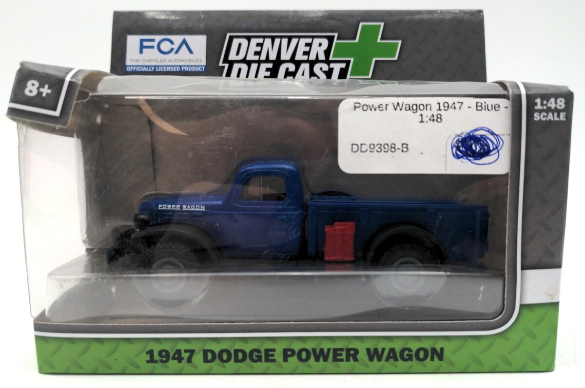 Menards 9398-B  1:48 Dodge Power Wagon 1947 - Blue