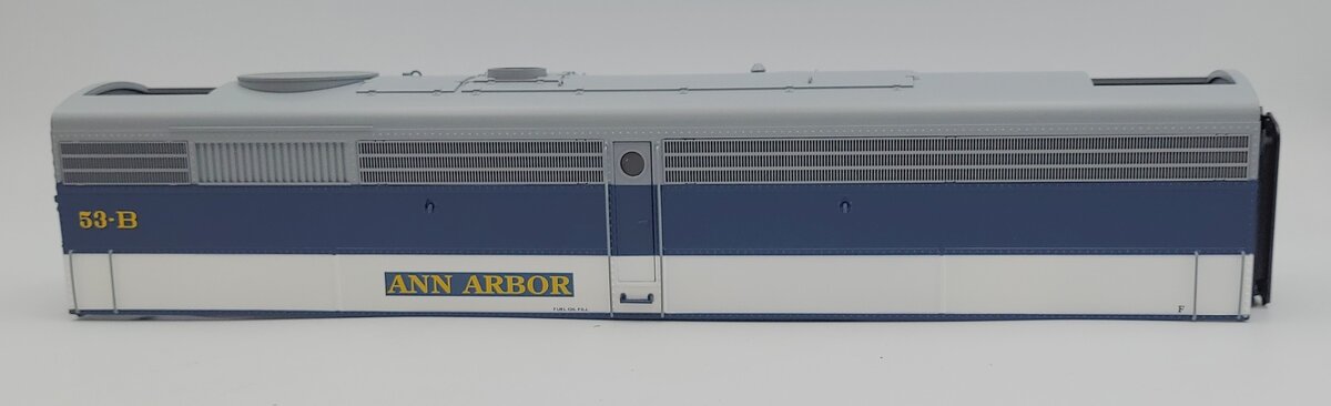 Lionel 81522-2 Ann Arbor FB-2 B Unit Diesel Locomotive Body Shell #53B