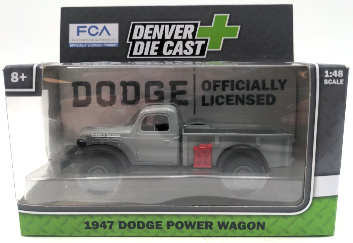 Menards 9398-A 1:48 Dodge Power Wagon 1947 - Gray