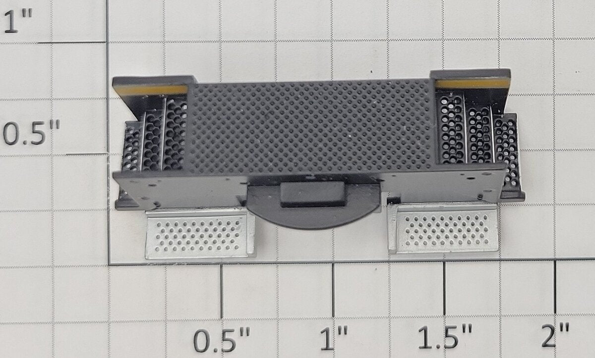 S-Helper 653-11-01-FEC Black / Yellow / Silver Step Standard Switcher Pilot Base