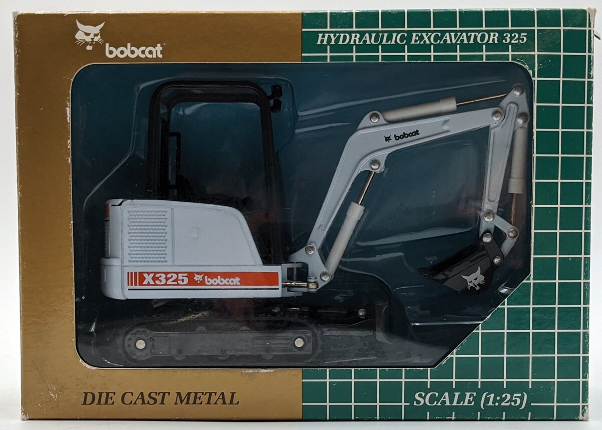 Wan Ho BO2773 1:25 Bobcat X325 Compact Excavator