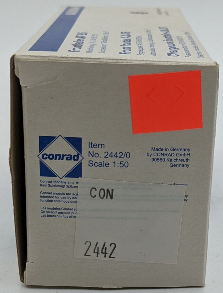 Conrad 2442 1:50 Ahlmann AX85 Front Loader