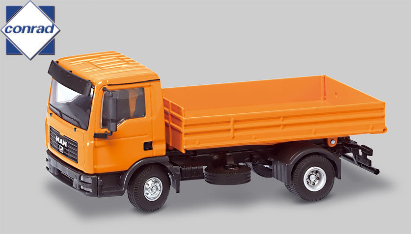 Conrad 67102 1:50 MAN TG-L w/Low Side Dump Body