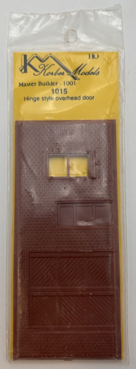 Korber 1015 HO Hinge Style Overhead Door