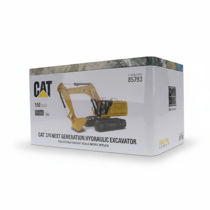 DieCast Masters 85793 1:50 CAT 374 Hydraulic Excavator Diecast Model