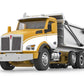 First Gear 60-1416 1:64 Kenworth T880 w/ Rogue Transfer Dump Body Yellow