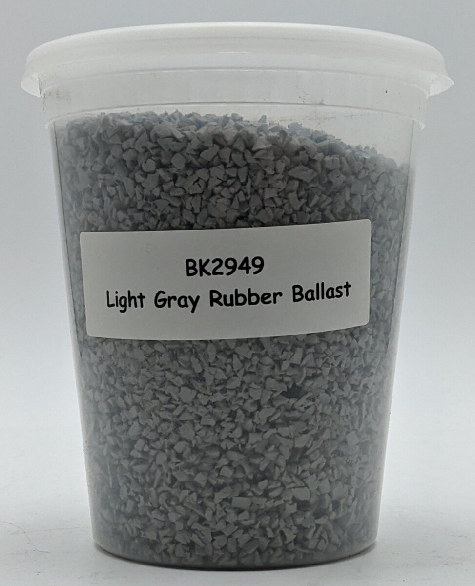 Ballast King BK2949 Light Gray Rubber Ballast