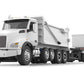 First Gear 60-1279 1:64 Kenworth T880 Quad Axle w/ Rogue Dump Body & Trailer