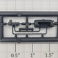 S-Helper 654-02-04-BK Black Plastic Triple Valve Brake Reservoir