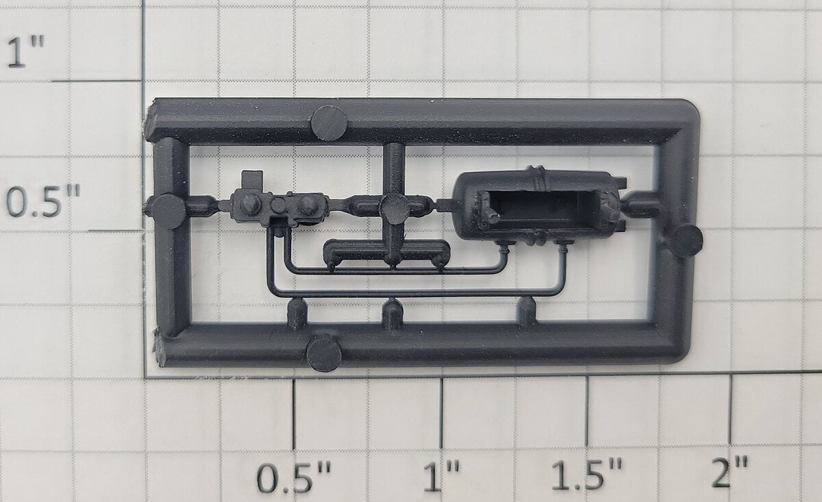 S-Helper 654-02-04-BK Black Plastic Triple Valve Brake Reservoir
