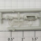 S-Helper 654-02-04 Unpainted Plastic Flat Car Triple Valve Brake Reservoir
