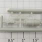 S-Helper 654-02-04 Unpainted Plastic Flat Car Triple Valve Brake Reservoir