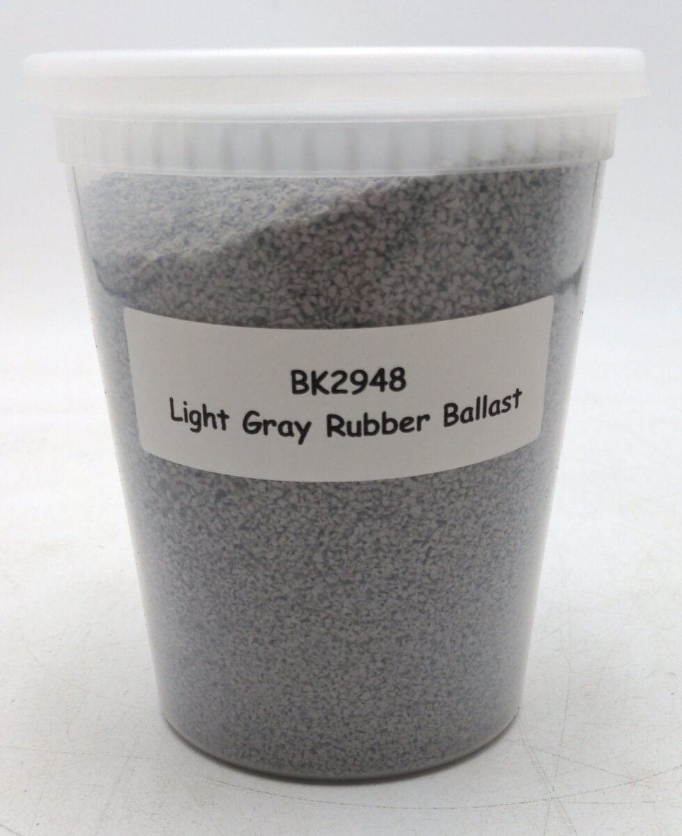 Ballast King BK2948 1:50 Light Gray Rubber Ballast
