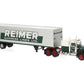 Brekina Automodelle 86258 1:87 Scale Kenworth W900 w/Trainer - Reimer