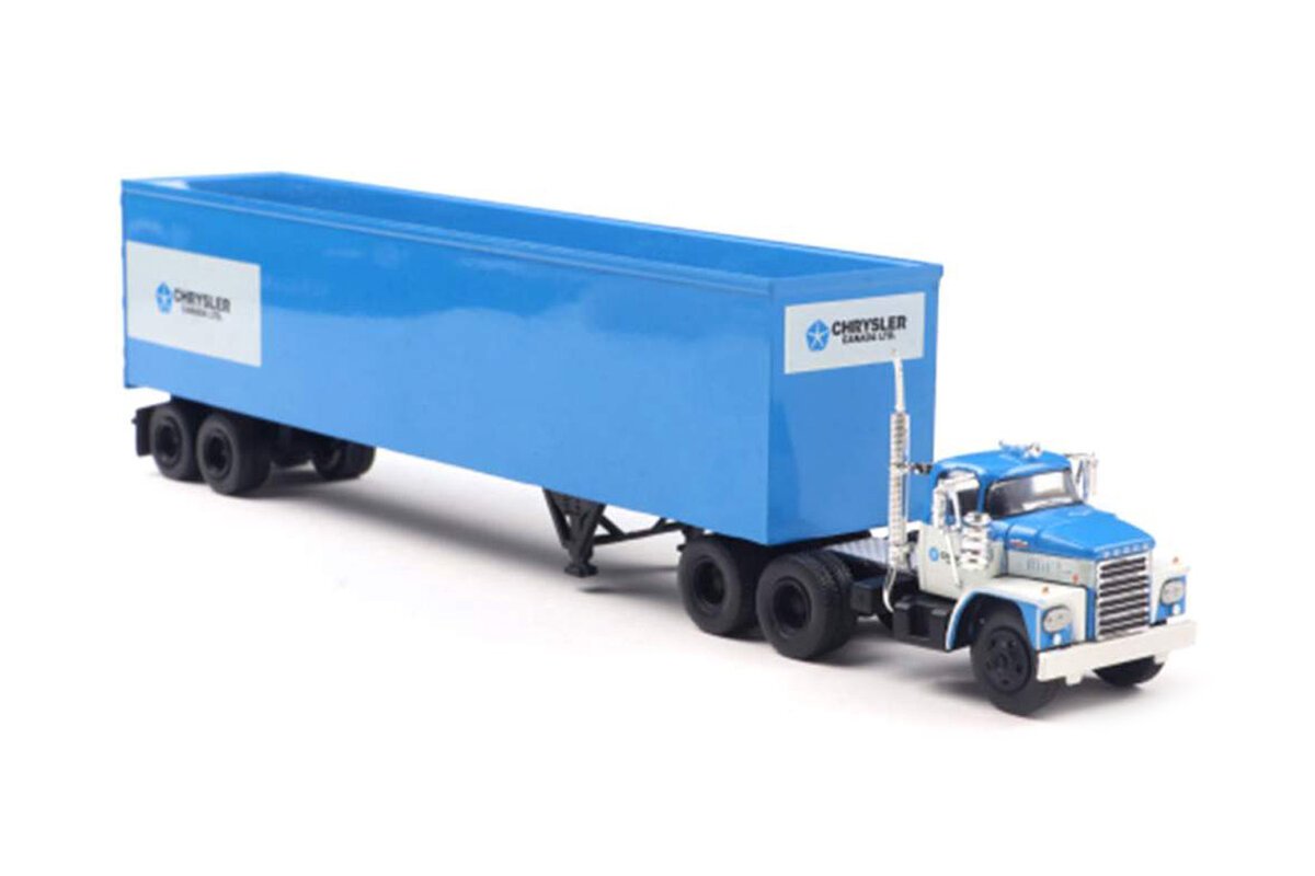 Brekina Automodelle 86304 1:87 Dodge LCF CT 900 w/Trailer - Chrysler