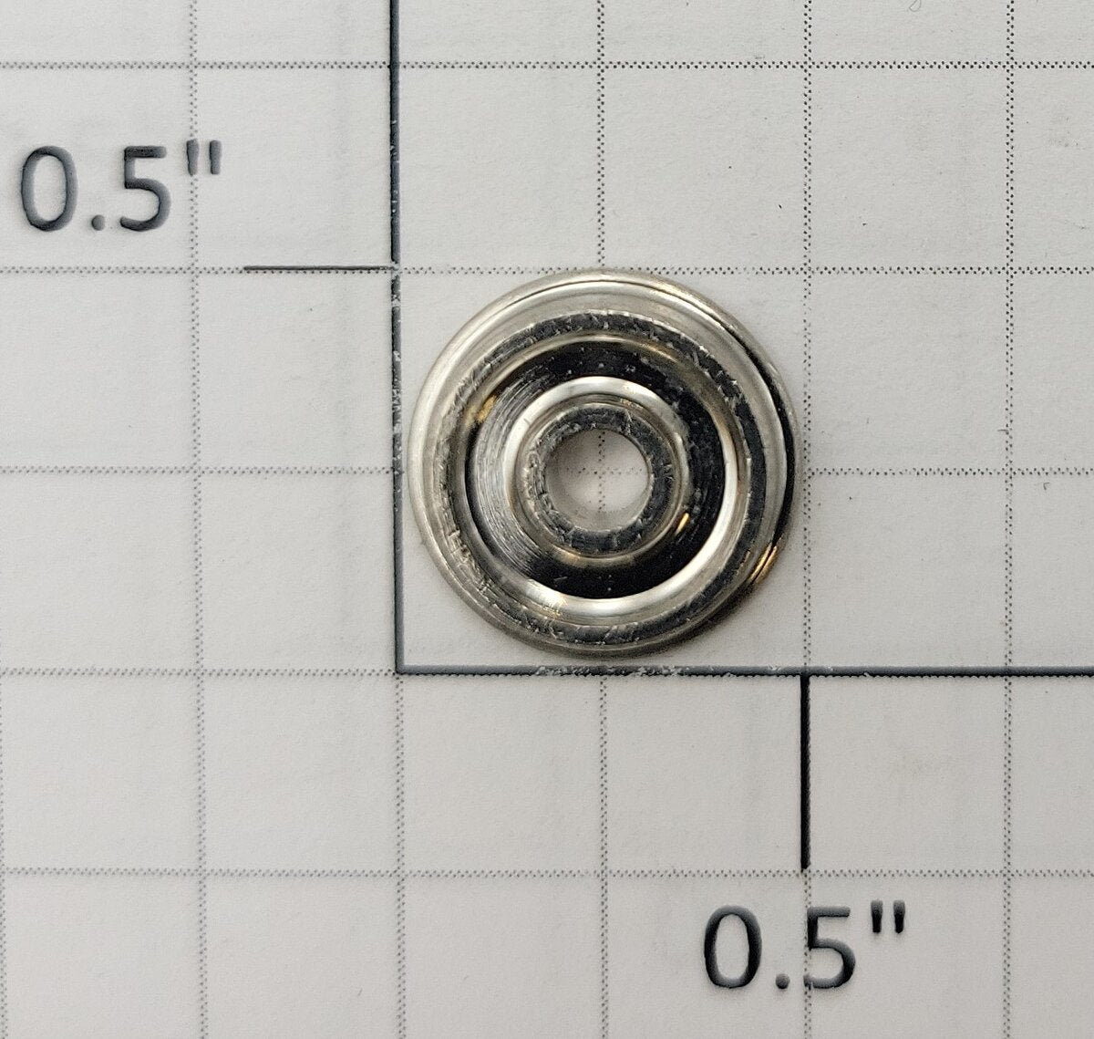 S-Helper 1096-M066 S Scale Nickel Wheel