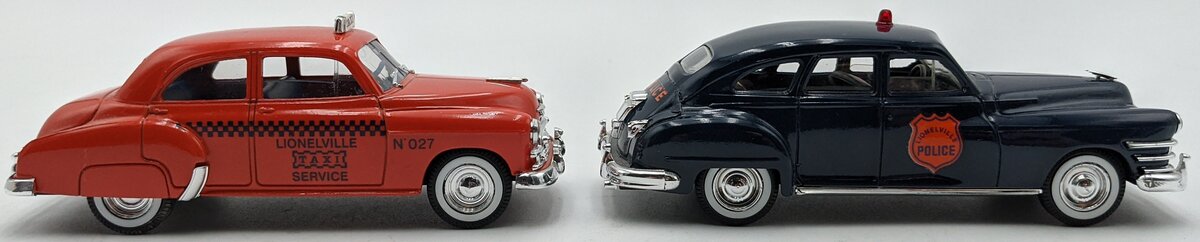 Solido 4513 1:43 Lionelville Set #1 1948 Chrysler Windsor & 1950 Chevrolet GMC