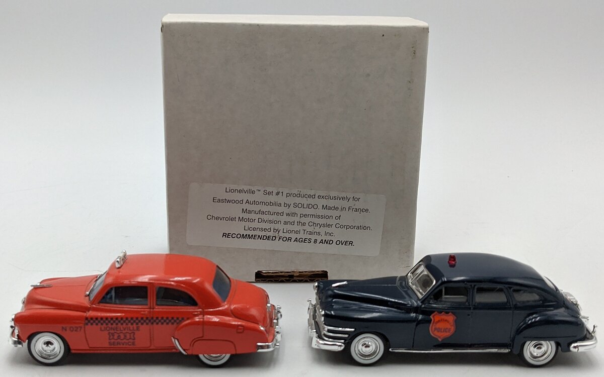 Solido 4513 1:43 Lionelville Set #1 1948 Chrysler Windsor & 1950 Chevrolet GMC
