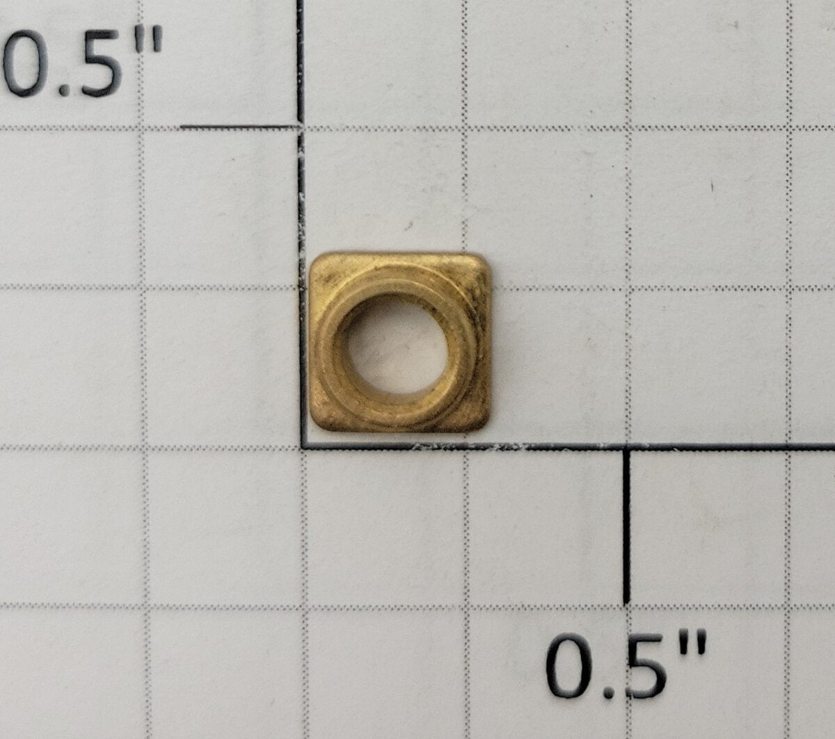 S-Helper 816-M025R1 Bronze Square Bearing Bushing