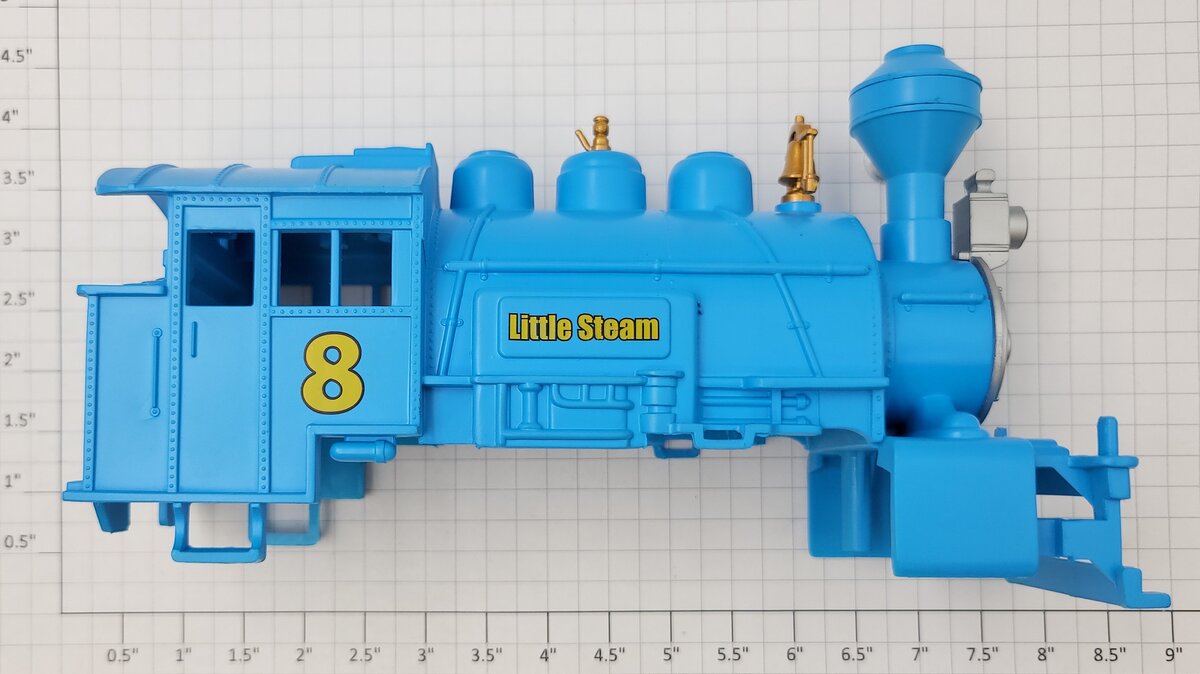 Lionel 81401-2 Blue Plastic 0-4-0 LionChief Switcher "Little Steam" Shell #8