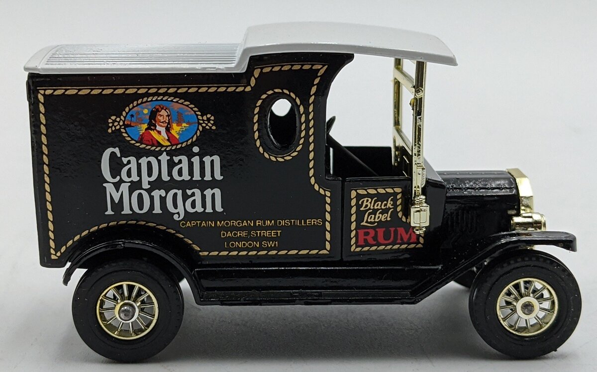 Matchbox Y-12 35:1 Models Of Yesteryear 1912 Ford Model T Captain Morgan