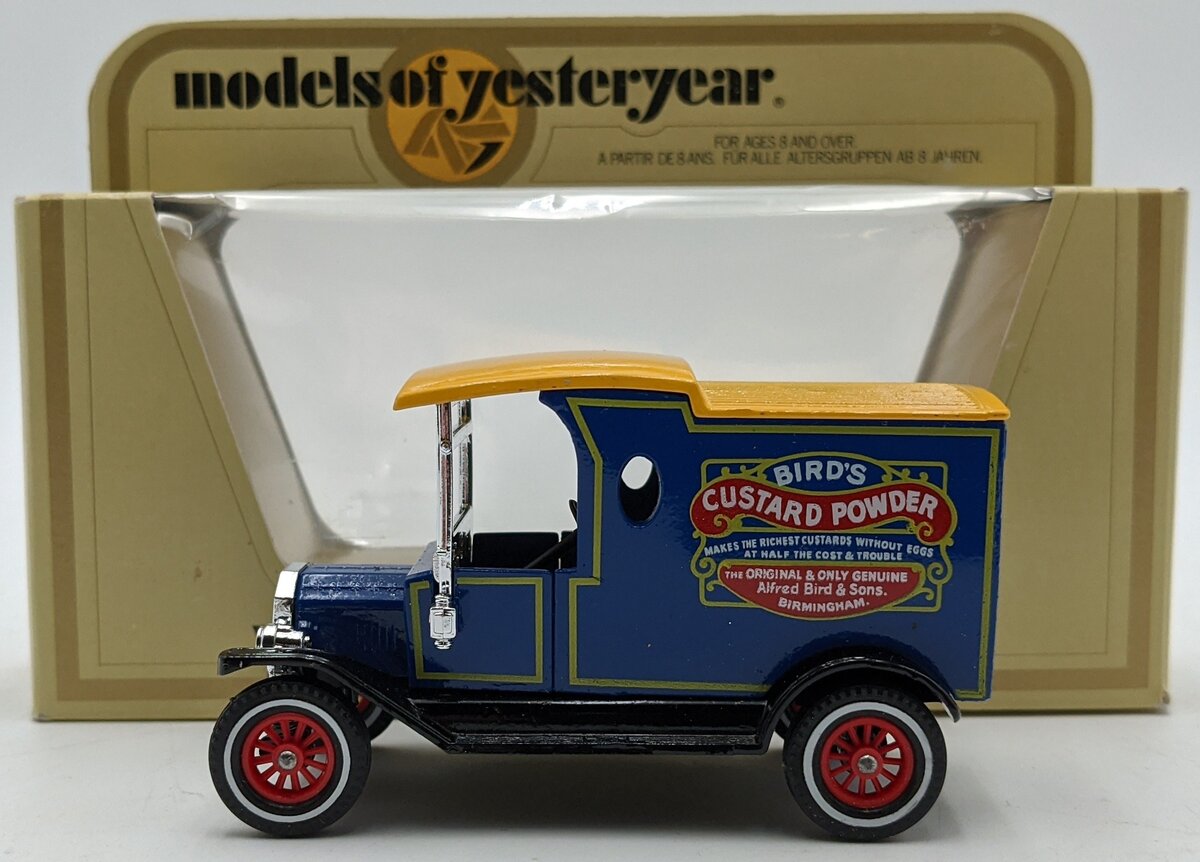 Matchbox Y-12 35:1 Models Of Yesteryear 1912 Ford Model T Custard Powder
