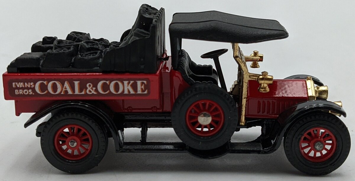 Matchbox Y-13 47:1 Models of Yesteryear 1918 Crossley Car Evan Bros Coal & Coke