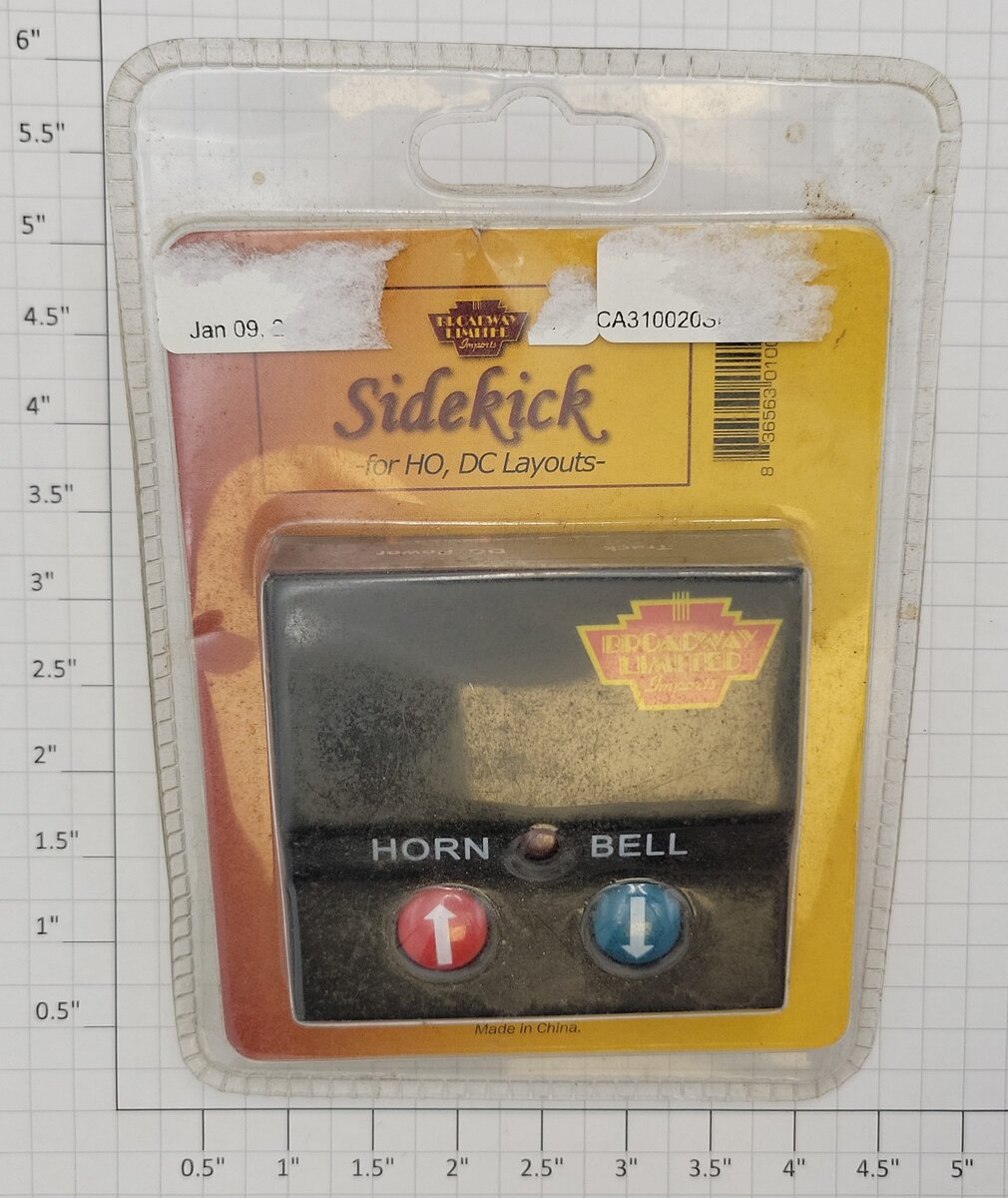 Broadway Limited 1001 HO Sidekick DC Quantum 2-Button Horn/Bell Activator