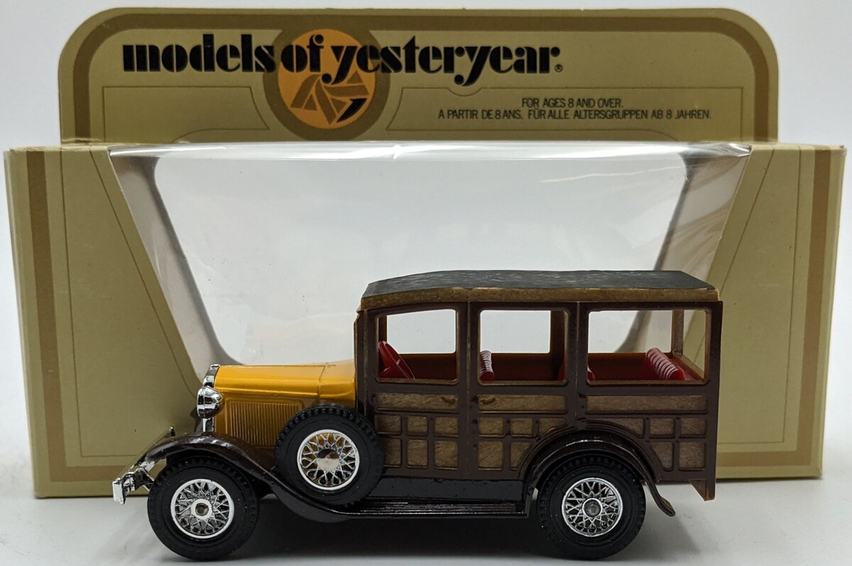 Matchbox Y-21 1:40 Matchbox Models Of Yesteryear 1927 Ford A Wood Body