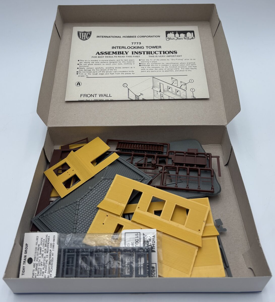 IHC 7773 HO Interlocking Tower Kit