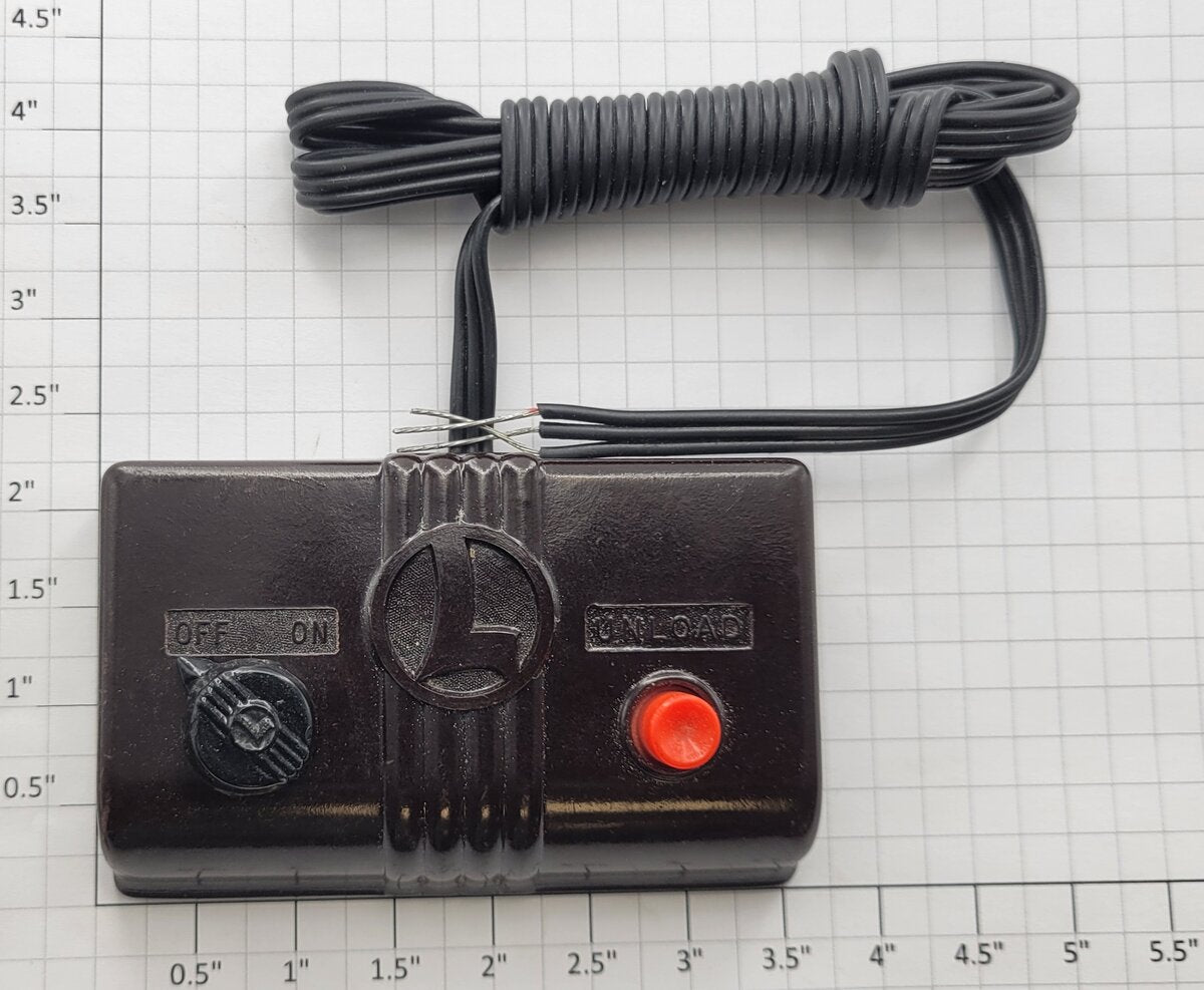 Lionel 97C O Gauge Brown 97 Coal & 164 Log Loader Switch Controller