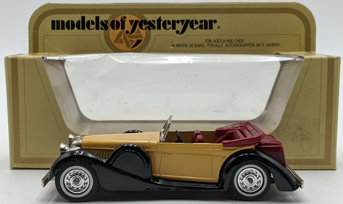 Matchbox Y-11 43:1 Models of Yesteryear 1938 Lagonda Cream