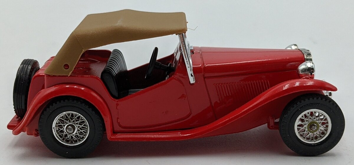 Matchbox Y-8 35:1 Models Of Yesteryear Red 1945 MG-TC