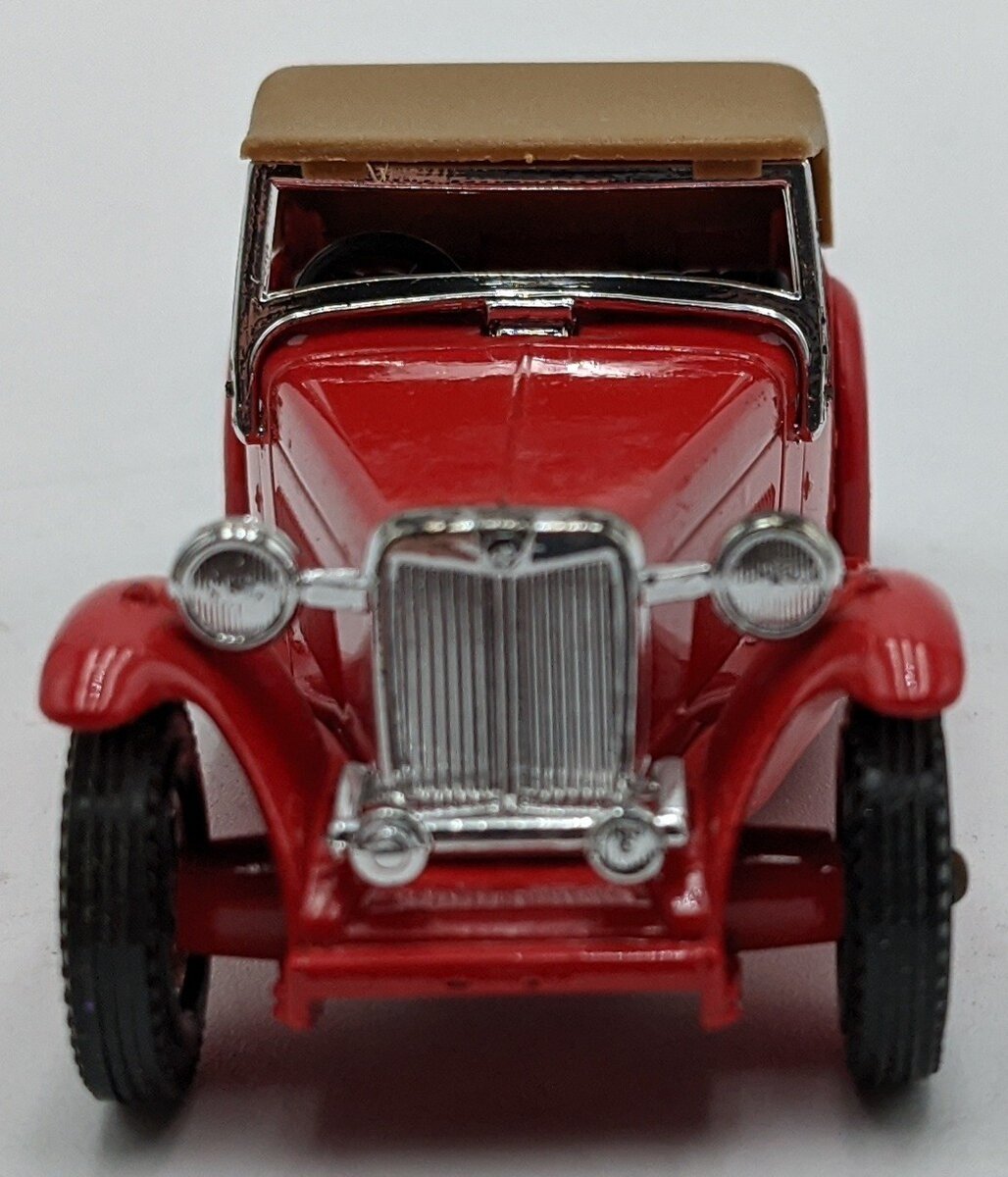 Matchbox Y-8 35:1 Models Of Yesteryear Red 1945 MG-TC