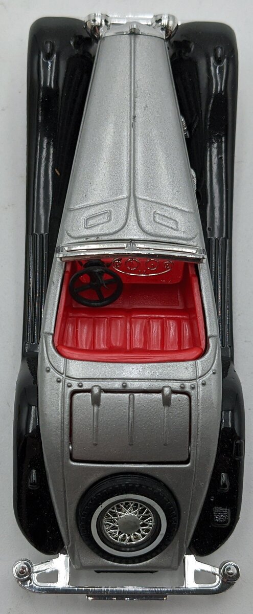 Matchbox Y-20 45:1 1937 Mercedes Benz 540K Gray Convertible