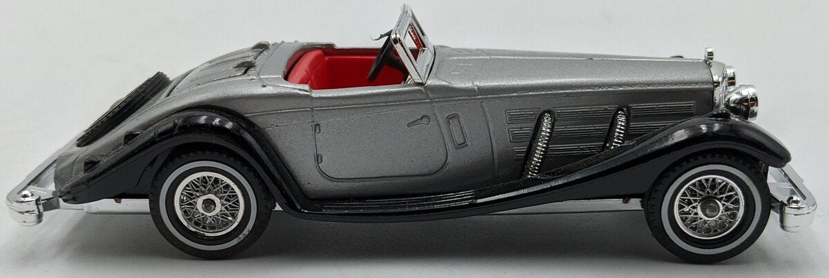 Matchbox Y-20 45:1 1937 Mercedes Benz 540K Gray Convertible