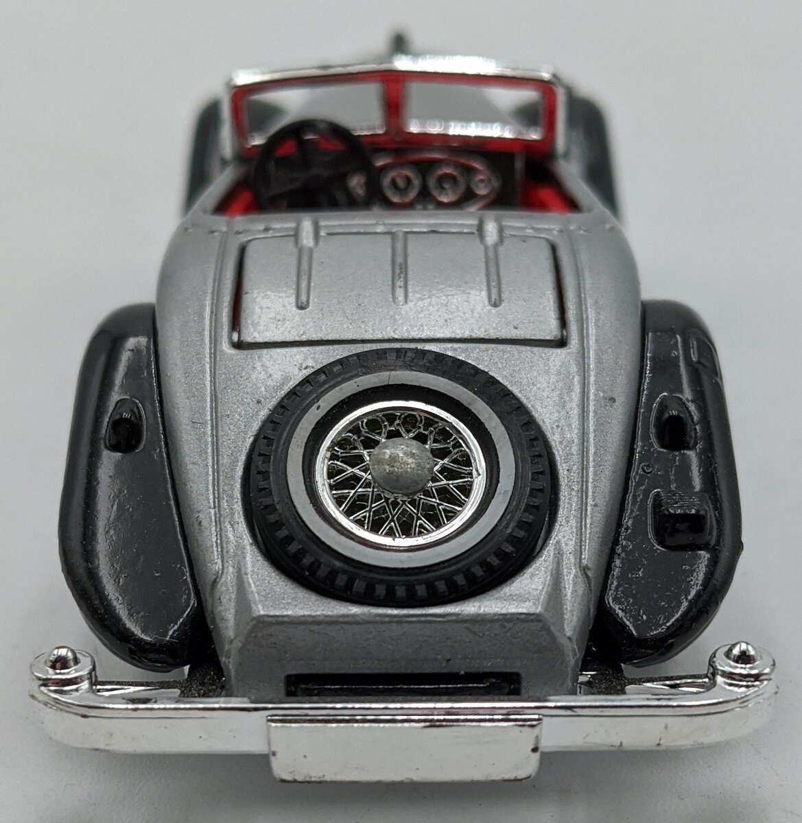 Matchbox Y-20 45:1 1937 Mercedes Benz 540K Gray Convertible