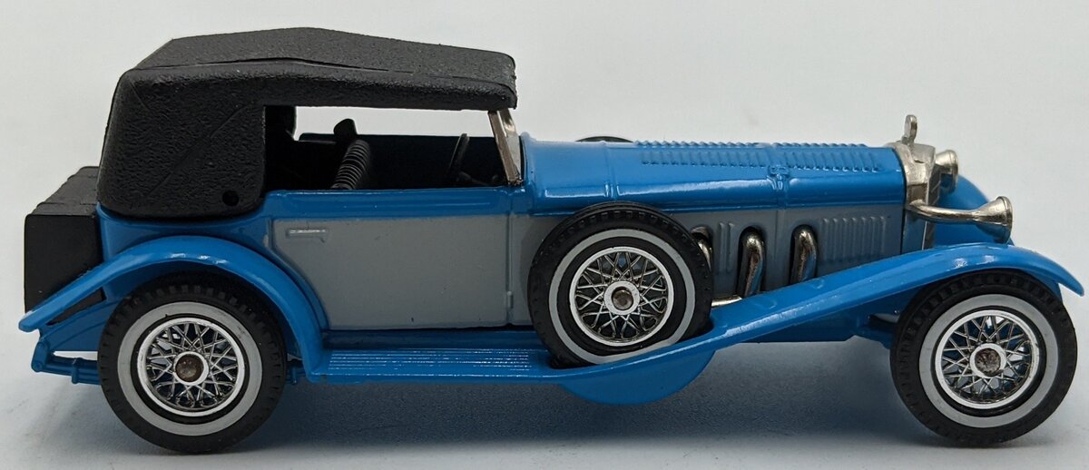 Matchbox Y-16 45:1 Models of Yesteryear 1928 Mercedes SS Blue