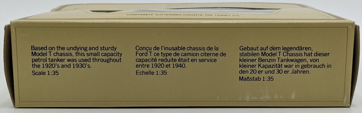 Matchbox Y-3 1:35 Models of Yesteryear 1912 Model T Ford Tanker