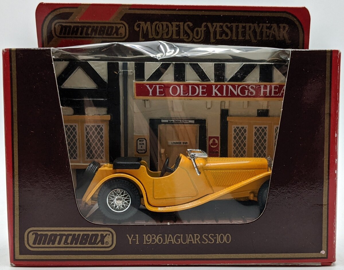 Matchbox Y-1 38:1 Models of Yesteryear 1936 Jaguar SS 100