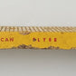 American Flyer 643-Y S Gauge "American Flyer Circus" Yellow Painted Wood Flatcar
