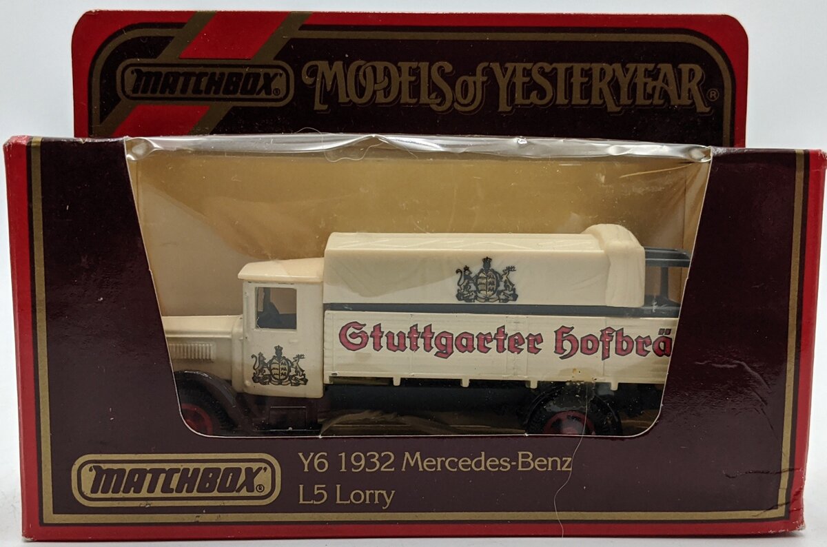 Matchbox Y-6 1:69 Models of Yesteryear 1932 Mercedes-Benz L5 Lorry LKW