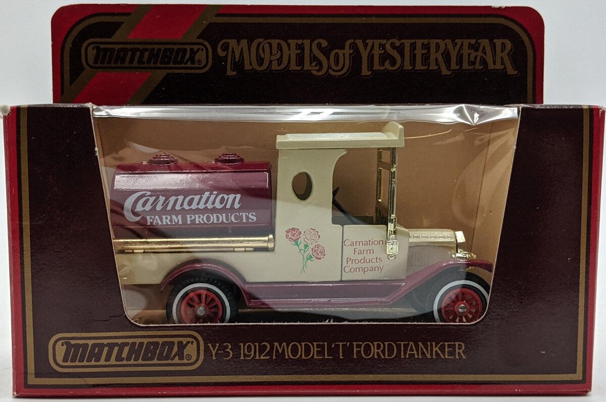 Matchbox Y-3 1:35 Models of Yesteryear 1912 Model T Ford Tanker