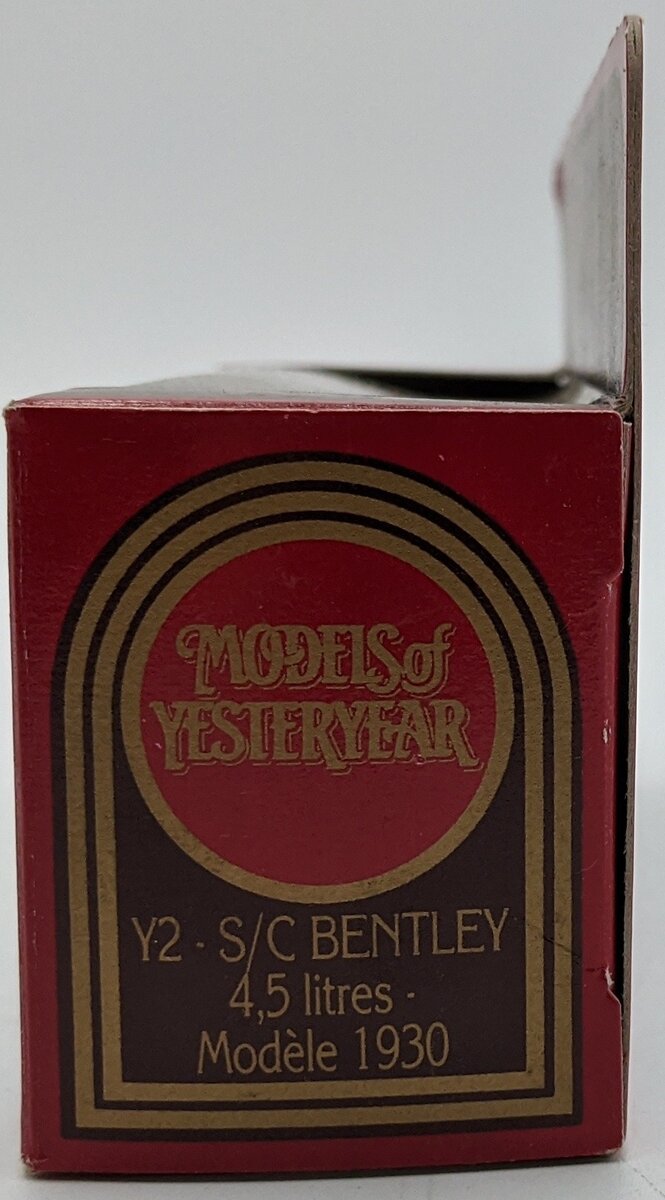 Matchbox Y-2 Models Of Yesteryear 1930 4-1/2 Liters Super Charged Bentley