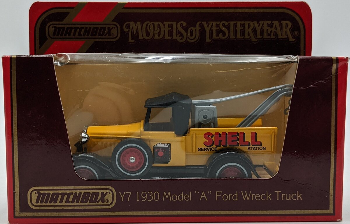 Matchbox Y-7 Models of Yesteryear 1930 Model A Ford Wreck Truck