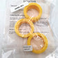 Scale Model Scenery AX054-50 1:50 3D Printed Coiled Yellow Gas Pipe Load 3 Pack